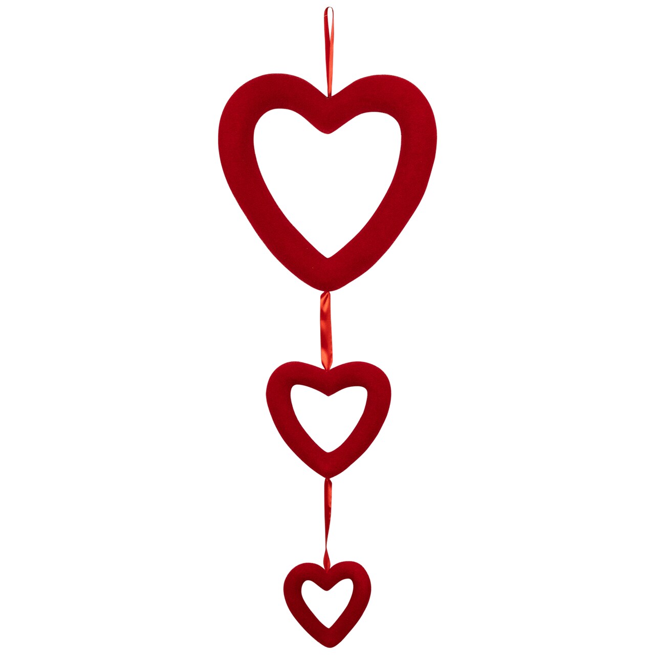 Northlight Heart Trio Valentine's Day Wall Decoration - 34" - Red